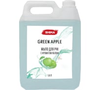 Мыло для рук SHIMA HOME GREEN GREEN APPLE с ароматом яблока 5 L 4603740920834