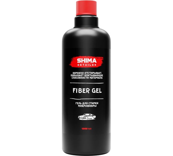 Гель для стирки микрофибры SHIMA DETAILER "FIBER GEL" 1 л. 4610326360748 1