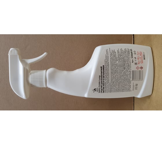 Средство для бесконтактной чистки люстр и светильников HIRVI WIPE CLEAN Lamp готовое к применению, 0.5л 536а635