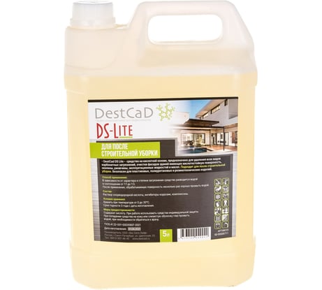 Средство после строительной уборки DestCad DS Lite канистра 5 л 00-00000711