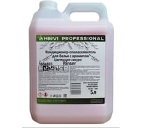 Кондиционер-ополаскиватель для белья HIRVI Rinser с ароматом Цветущая сакура, 5л 564а465