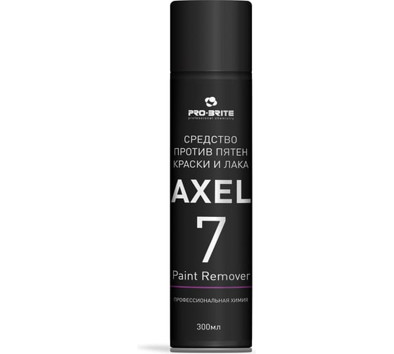 Средство против пятен краски и лака Pro-Brite AXEL-7 Paint Remover 0.3 л 104-03 1