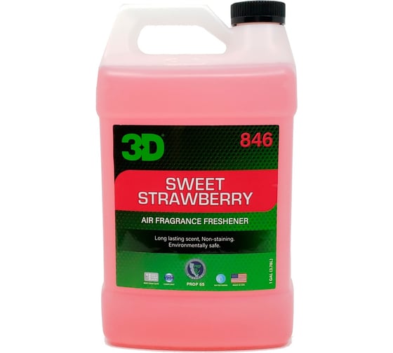 Освежитель воздуха 3D Strawberry Scent 846G01 клубника 3,78 л 020607