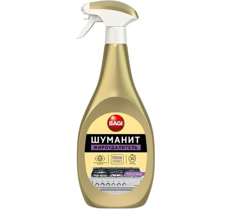 Концентрированный пенный жироудалитель Bagi Шуманит Extra Пена 400 мл 1015050024