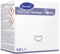 Мягкое дезинфицирующее крем-мыло для рук Diversey Soft Care Sensisept 800 мл 100854164