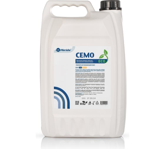 Кислотное моющее средство для санузлов и ванных комнат Merida CEMO 5л CEMO5 1