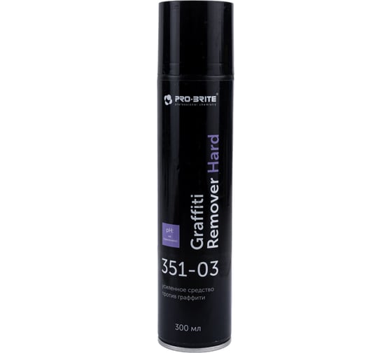 Усиленное аэрозольное средство для удаления граффити Pro-Brite GRAFFITI REMOVER HARD 0.3 л 351-03