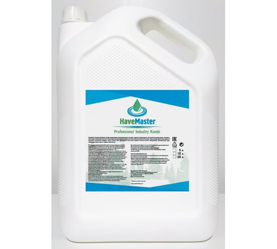 Щелочное хлорсодержащее моющее средство HaveMaster Professional Industry Kombi CIP 5 л HMPIK0012