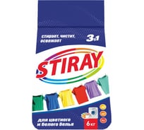 Стиральный порошок для всех типов стирки ОФИСМАГ STIRAY 6 кг 700652