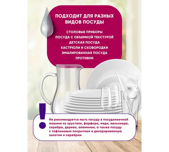 Средство для мытья посуды в посудомоечной машине АиС Dish wash automat 1л 9140101