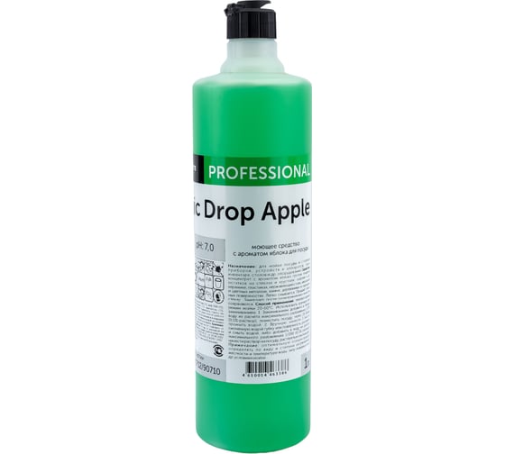 Моющее средство для мойки посуды Pro-Brite MAGIC DROP Apple с ароматом яблока, 1 л 031-1