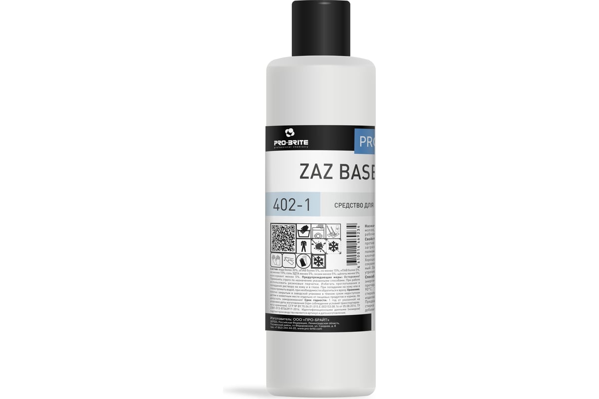 Средство для стирки мопов Pro-Brite ZAZ Base Mop 1 л 402-1