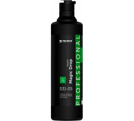 Средство с ароматом яблока для мойки посуды Pro-Brite MAGIC DROP Apple 0.5 л 031-05