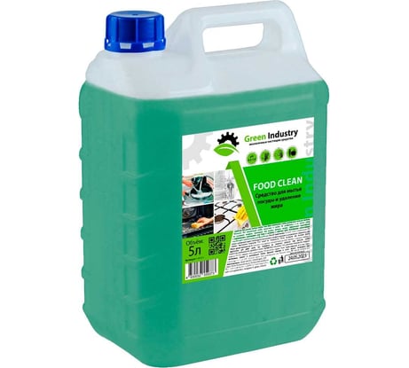 Средство для мытья посуды Green Industry Food Clean 5 л 100103