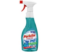 Средство для мытья стекол и зеркал с нашатырным спиртом PERKLIN SUPER, 500мл, распылитель, 700632