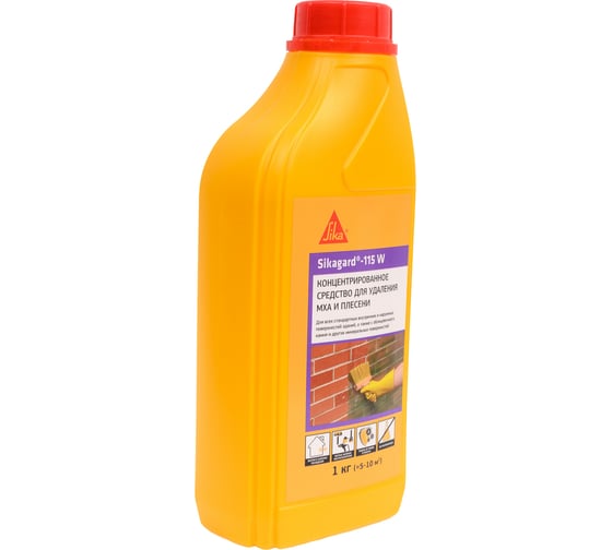 Концентрированное средство для удаления мха и плесени канистра SIKA 1 кг gard-115 W 813995 1