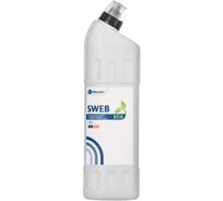 Средство для санузлов и ванных комнат сильнокислотное, гелеобразное, флакон Merida 1 л SWEB