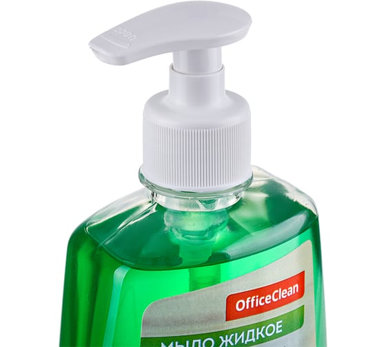 Жидкое мыло OfficeClean Алоэ с дозатором, 500 мл 247033/А