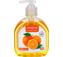 Жидкое мыло OfficeClean Апельсин с дозатором, 300 мл 230178
