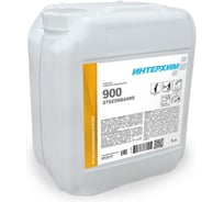 Щелочное средство очистки и отбеливания, от сажи, копоти, после пожара ИНТЕРХИМ 900 отбеливание 5л ih98050