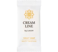 Туалетное мыло LUSCAN Cream Line, флоупак 13 г, 500 шт/уп 1921172