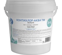 Мультитабс ООО Континент Контихлор-Аква ТМ 5кг (200гр) мультитабс 5в1 00-00002342