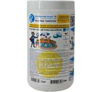 Быстрый хлор ООО Континент Контихлор-Аква ТБ 1кг (табл. 3,4гр) 00-00002345