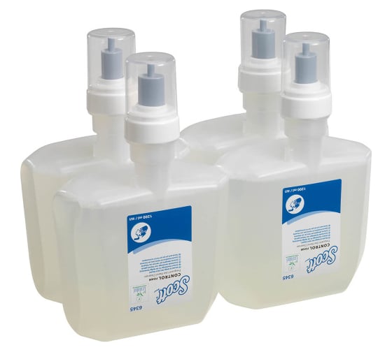 Пенное мыло для рук для частого использования Kimberly-Clark Scott CONTROL картридж, прозрачный 6345010