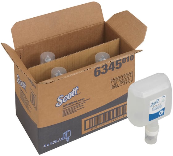 Пенное мыло для рук для частого использования Kimberly-Clark Scott CONTROL картридж, прозрачный 6345010