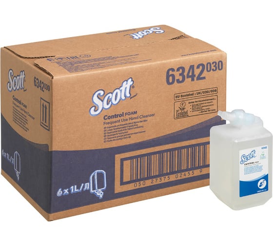 Пенное моющее средство для рук для частого использования Kimberly-Clark Scott CONTROL 6342
