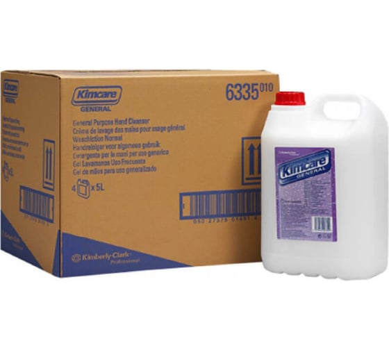 Моющее средство для рук Kimberly-Clark KIMCARE GENERAL канистра 5 л, белый 6335