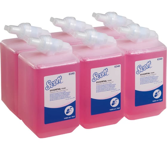 Моющее средство для рук Kimberly-Clark Scott ESSENTIAL Everyday Use, розовый 1 л 6340040