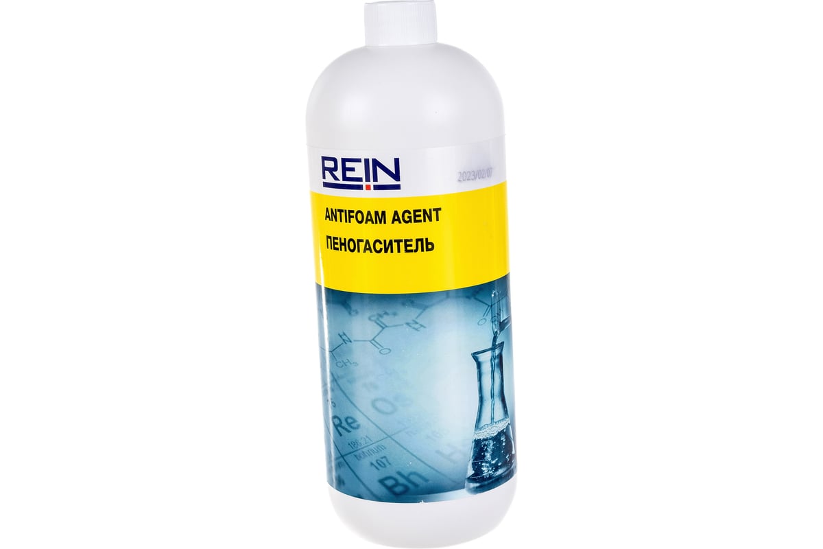 Пеногаситель Rein ANTIFOAM AGENT 1 литр 0.001-599 - выгодная цена, отзывы,  характеристики, фото - купить в Москве и РФ