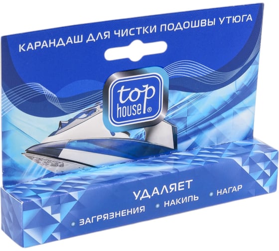 Карандаш для чистки подошвы утюга TOP HOUSE 32 г 393217 1