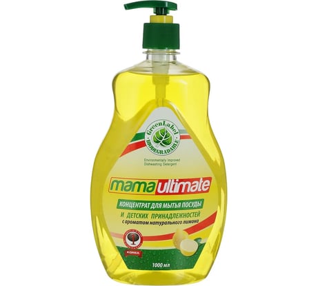 Концентрат для мытья пола Mama Ultimate Лимон Бутылка 1000 мл 8809193043151