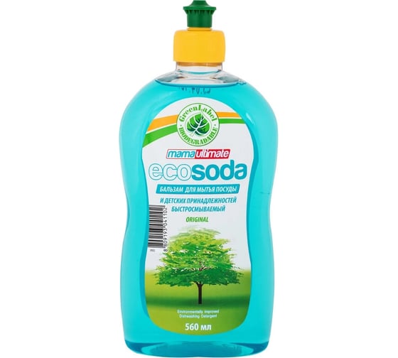 Бальзам для мытья посуды Mama Ultimate EcoSoda 560 мл 8809193041102