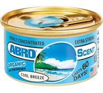 Освежитель воздуха ABRO ORGANIC Легкий бриз 42 г AS-560-CB