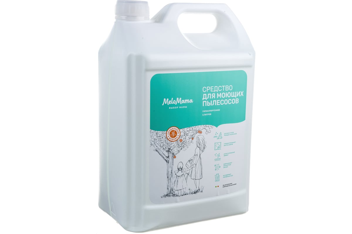 Средство для моющих пылесосов MeloMama Сандаловое дерево, 5 л 76954 ...