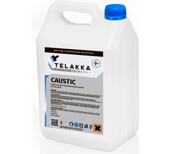 Средство для нейтрализации кислот Telakka CAUSTIC 5кг 4673763647780 1