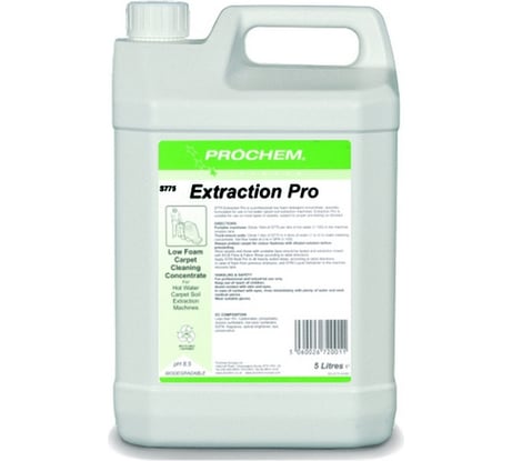 Низкопенное концентрированное средство для экстракторных пылесосов Prochem Extraction Plus S775-05