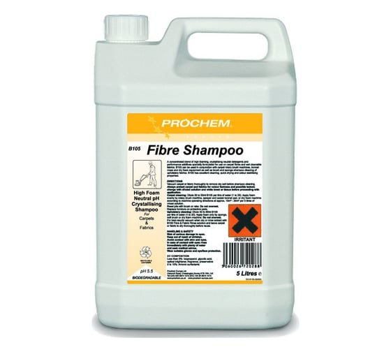 Высокопенный шампунь для натуральных ковров и тканей Prochem Fibre Shampoo B105-05