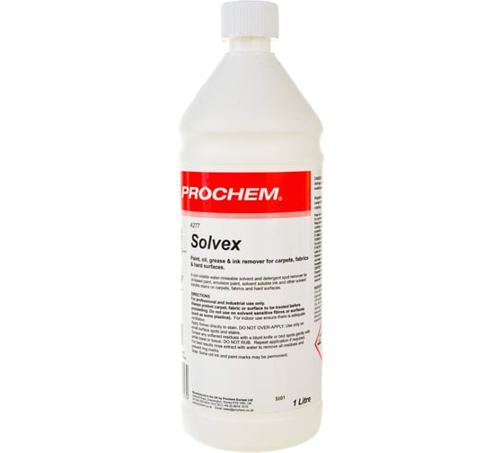 Пятновыводитель от масляных, жировых пятен, краски и чернил Prochem Solvex A277-01 1