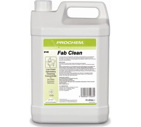 Низкопенное моющее средство для экстракторных машин для чистки мягкой мебели Prochem Fab Clean B145-05
