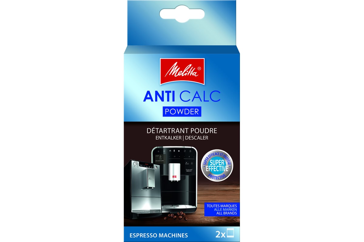 Melitta Anti Calc. Средство от накипи Melitta для автоматических кофемашин как открыть.