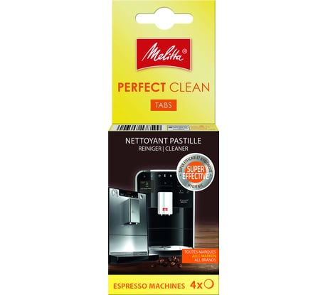 Очищающие таблетки для автоматических кофемашин Melitta 4 x 1.8 г 1500791