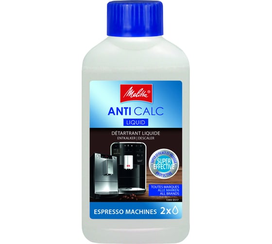 Очиститель от накипи для кофемашин Melitta жидкий 250 мл 4000239