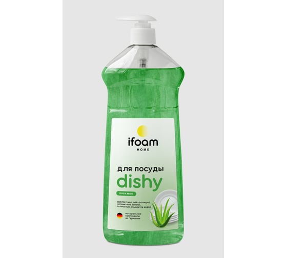 Гель для мытья посуды Ifoam "DISHY" алоэ-вера 771103