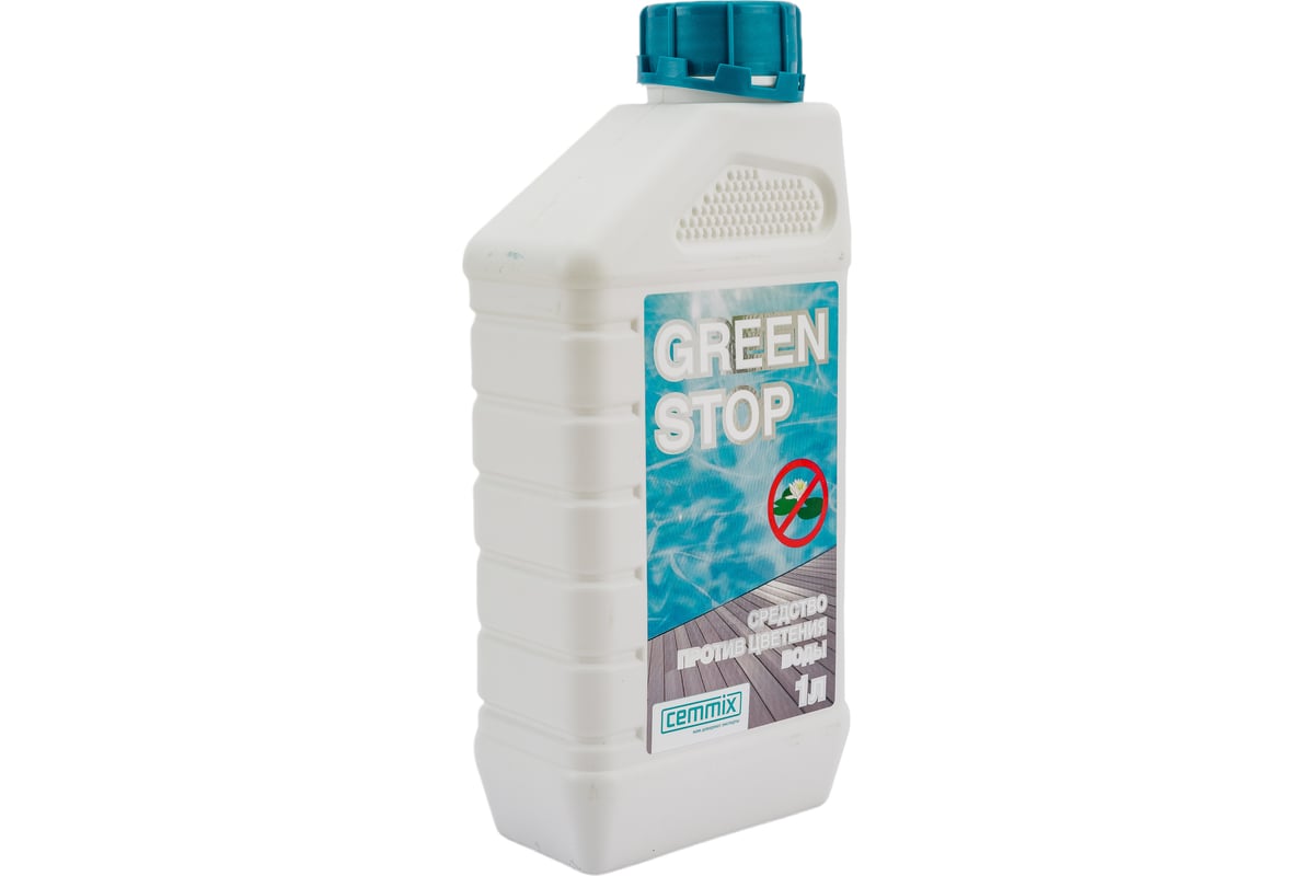 Средство против цветения воды CEMMIX Green Stop 1 л 221075 - выгодная .