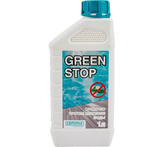 Средство против цветения воды CEMMIX Green Stop 1 л 221075