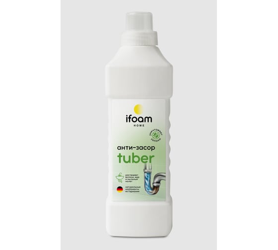 Гель от засоров и прочистки труб Ifoam "TUBER" 770101